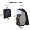 Premium Suit Garment Bag Carry On - Hangs 4 Suits