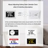 Golony Digital Alarm Clock for Seniors with Time,Date,and Month Display.Features