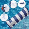Inflatable Pool Float, 2 Pack Meegoo Inflatable Water Hammock for