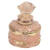 Pig Hinged Jewelry Box Hollow Design Cute Appearance Hand Painted