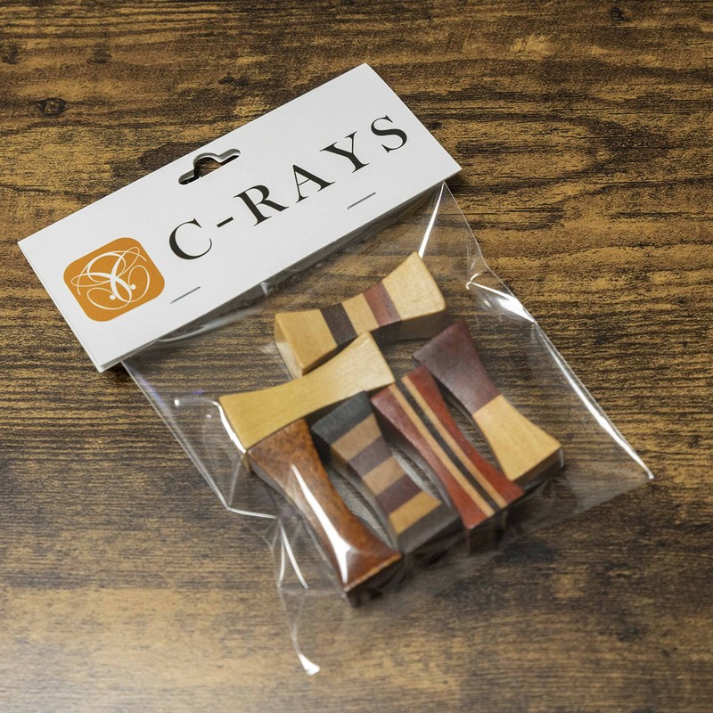 C-RAYS Chopsticks Rest, Japanese Style, Design, Stylish, Cutlery Rest, Wooden,