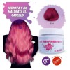 Tintes Fantasia Para Cabello Semipermanente Sin Amoniaco Tono Rojo Radiante