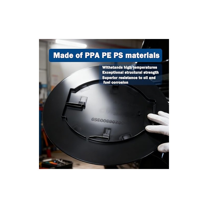 WOZUA Fuel Filler Door Gas Cap Fits for 2014 2015