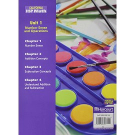 Harcourt School Publishers – California HSP Math – Unit 1