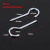 Thapncow Screw Hooks, Stainless Steel Pack of 50, Ceiling Hooks,
