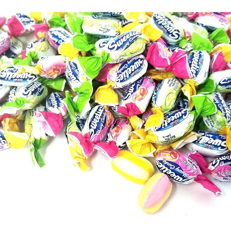 Bonart Sweeties Tropical Fruit Chewy Candy Made With Real Fruit