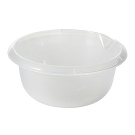 keeeper Björk Universal Bowl with Spout, Round, 1,5 L, Diameter: 20 cm, Transparent