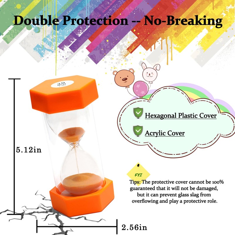 30 Minutes, Sand Timer, Hourglass Sand Timer, Kitchen Timer Digital