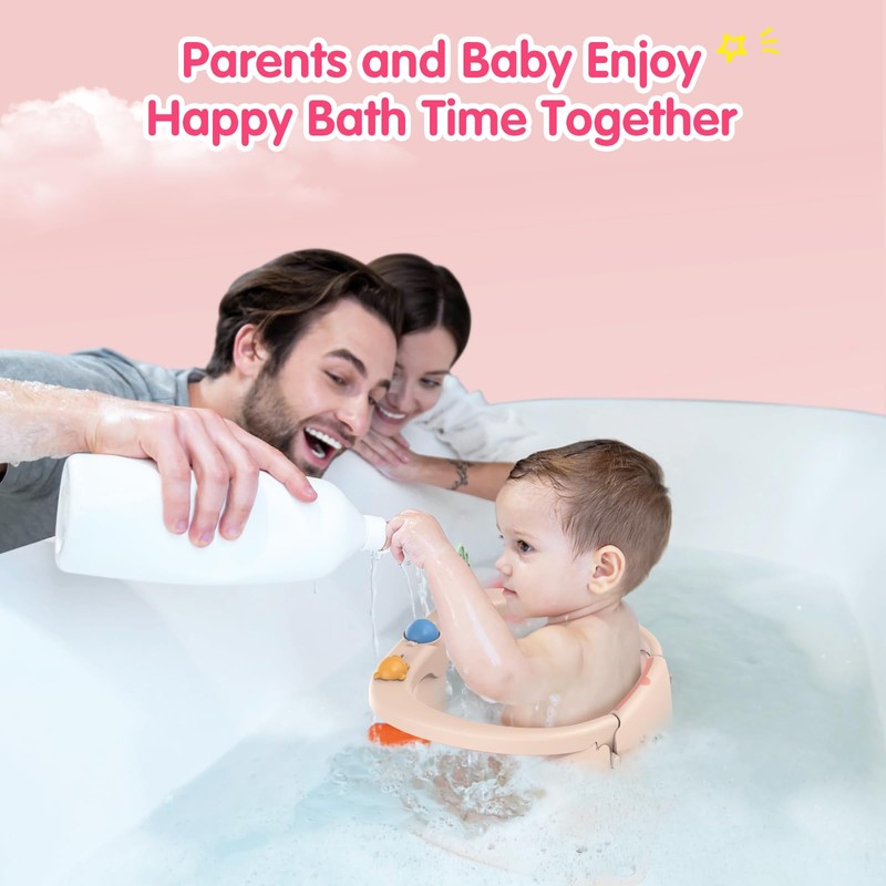 Baby Bath Seat for Babies 6 Months & Up, Non-Slip