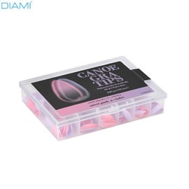 DIAMI Canoe Gra Tips 240pcs, Color:Coral Pink & Mama Red