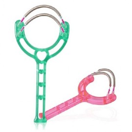 Lightweight Double Facial Hair Remover Spring Band Stick Hair Remover BL05100 Pink 100ea