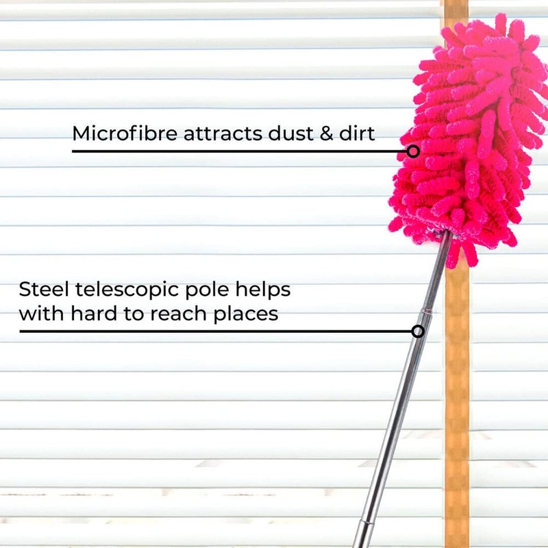 Feather Duster Microfibre Feather Duster Extendable Duster Telescopic Feather Duster