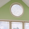 Autotech Park Precut Pebble Circle Window Film Shade, Self Adhesive