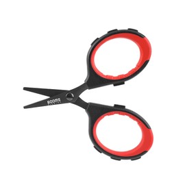 Booms Fishing S05 Fishing Scissors for Braided Line, 4" Fishing Serrated Shears, Fishing Line Cutter Saltwater and Freshwater