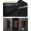 Foxrino Wrench Roll, Wrench Roll Up Pouch, Gifts for Men