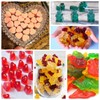 Gummy Candy Molds - Silicone Gummy Dinosaur/Donut/Small Hearts Shapes/Bear Mold
