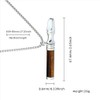 Anxiety Breathing Necklace Meditation Natural Crystal & Stone Breathe Necklace