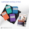 THERABAND Glute Band Loops, Fabric Exercise Bands for Home or