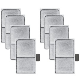 8 Pack EF-S Filter Cartridges for Top Fin, Aquarium Replacement Fish Tank Filter Cartridges for TOP FIN EF-S Element and BF5 BETTAFLO