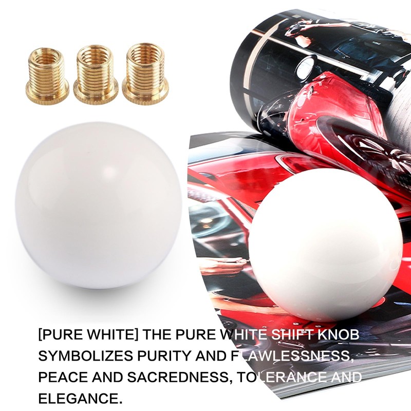 YIUIY Round Ball Shift Knob Universal Gear Shift Knob 5