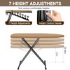 Bumkimue Ironing Board with Heat Resistant Cover, 43x13 Compact and