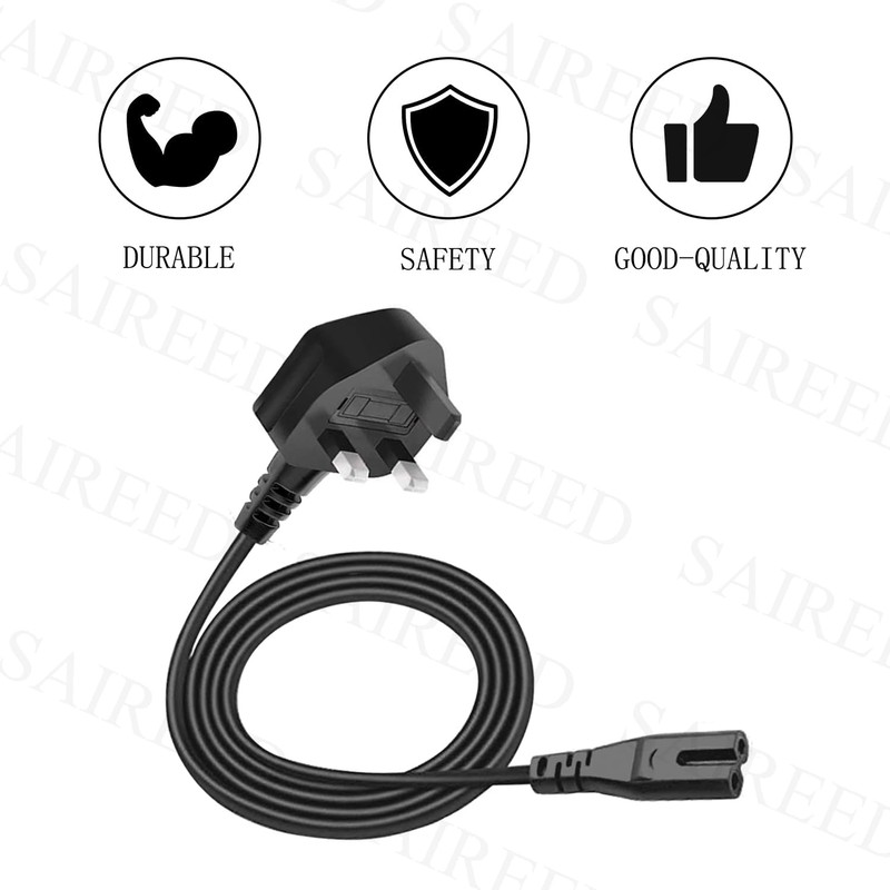 Power Cable Replacement for Technics Turntable Record Player SL-D30 SL-BD22