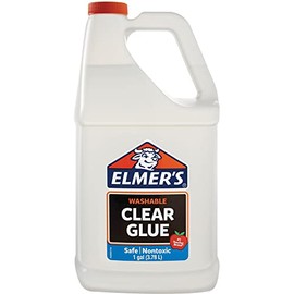 Elmer's® Clear Washable School Glue, 1 Gallon, Pack Of 2 Jugs