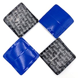 XTMC R-680 Radial and Bias-Ply tire Repair Cold Patch GraySquare 2-1/8'' x 2-1/8'' 54 x 54 mm 80pcs