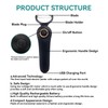 SUNHAIXIA Electric Peeler, 3 Stainless Steel Blades, Fruit & Potato