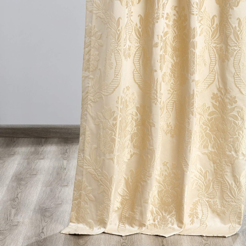 HPD Half Price Drapes Designer Damask Curtains for Room Decoration