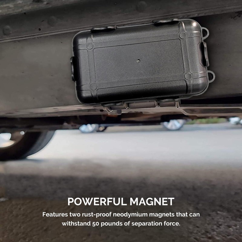 Magnetic Secret Safe, Hidden Storage Box, Magnetic Underbody Car Storage