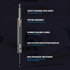 BOXI Qty2 Front Hood Lift Supports Gas Springs For Ford Expedition F-150 F-250 97-06