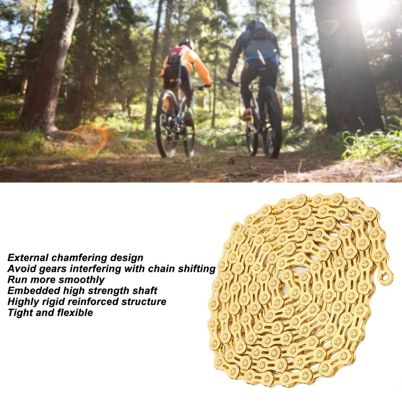 11 Speed Alloy Steel Cycle Chain, Semi Hollow Lightweight Chain,