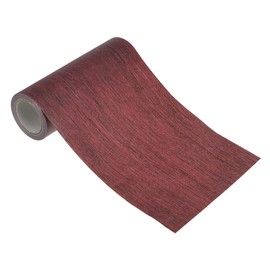 PATIKIL Wood Grain Repair Tape 4.7" x15ft, Self Adhesive Realistic Textured Repair Tape Patch for Floor Door Table Cabinets Desk,Dark Chestnut Mahogany