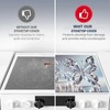 HOMETITUTE Stove Top Cover 28x20 Crystal Butterfly Heat Resistant Mat