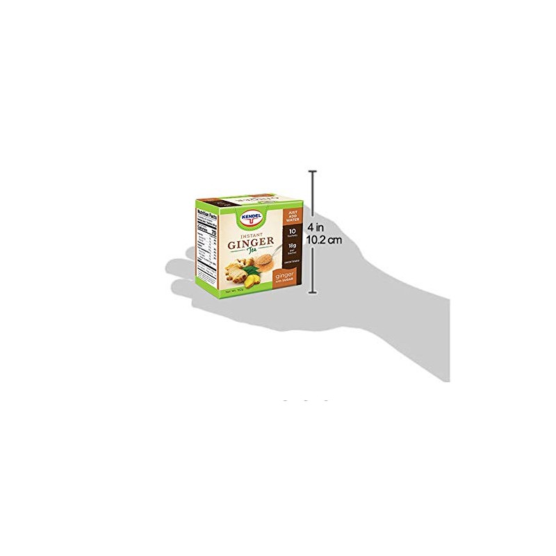 Kendel Instant Ginger Drink with Sugar, Made from Real Ginger