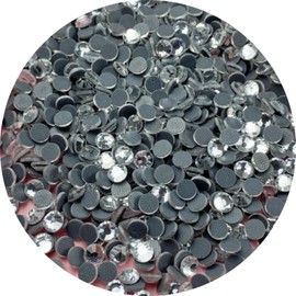 Hotfix Rhinestones,1000pcs SS20 4.8mm Flatback Hotfix Rhinestones Round Crystal Glass Rhinestones for Crafts Clothes Shoes Shirts Cups Decoration(Clear)