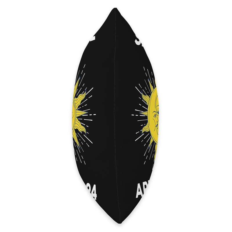 Total Solar Eclipse 2024 - Apri 8th 2024 Throw Pillow