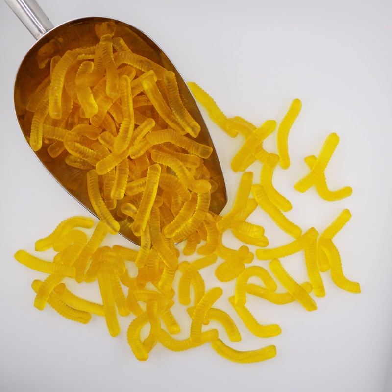 FirstChoiceCandy Sweet & Sour Gummy Worms, Multi Flavors and Solid