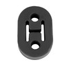 X AUTOHAUX 4pcs 2 Holes 12mm Dia Car Exhaust Hanger