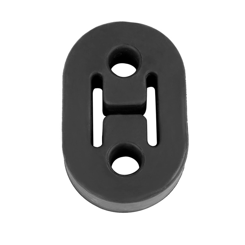 X AUTOHAUX 4pcs 2 Holes 12mm Dia Car Exhaust Hanger