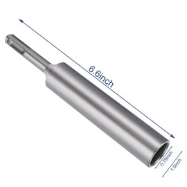 RealPlus SDS Plus Ground Rod Driver for 5/8" & 3/4" Grounding Rod Fit for Bosch Dewalt Milwaukee Hilti and Other SDS-Plus Rotary Hammer Drills