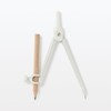MUJI 44902936 Compass with 1 Pencil