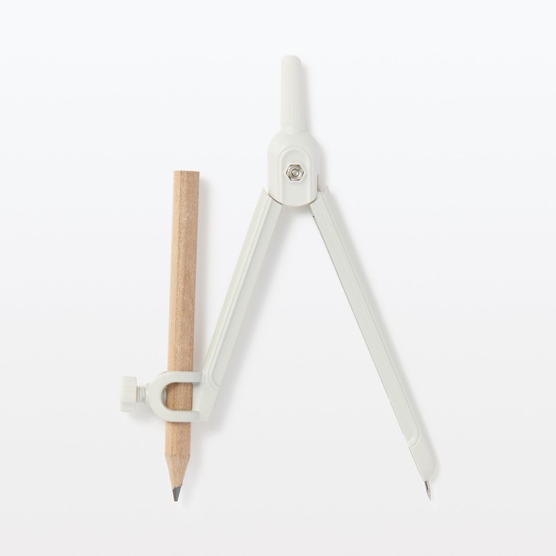 MUJI 44902936 Compass with 1 Pencil