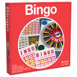 Pressman Toy Bingo in Red Box , 5"