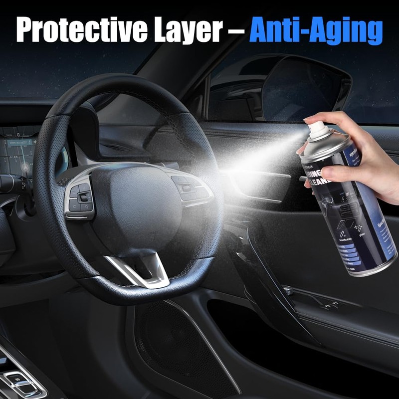 EAWONGEE Interior Car Cleaner & Protectant, 450ml, Multi-Surface Polish for