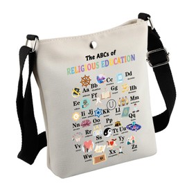 Religious Education Crossbody Bag Sunday School Teacher Gift Religious Gift Christian Teacher Gift (Religious Bag)