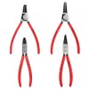 クニペックス KNIPEXKNIPEX(クニペックス) 4本組 スナップリングプライヤー 1956