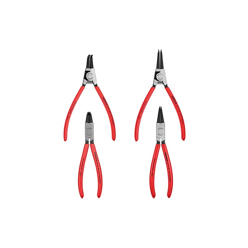 クニペックス KNIPEXKNIPEX(クニペックス) 4本組 スナップリングプライヤー 1956