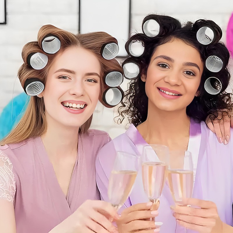 Hair Rollers with Clips, 50PCS Hair Rollers Set with 24